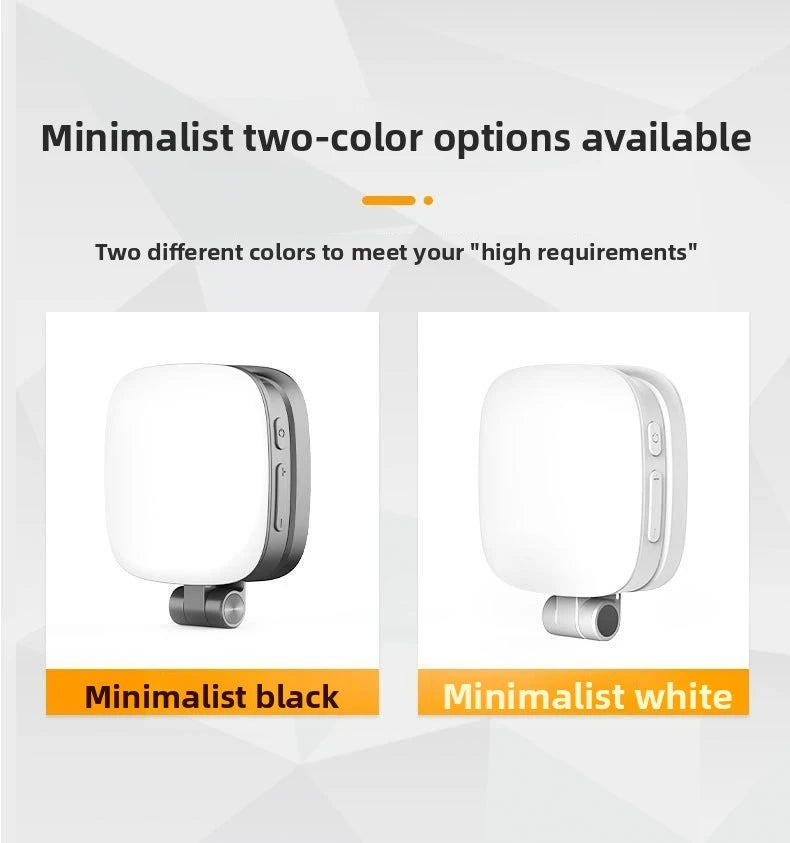 MagSafe Magnetic LED Fill Light & Makeup Mirror for Smartphones