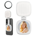 MagSafe Magnetic LED Fill Light & Makeup Mirror for Smartphones